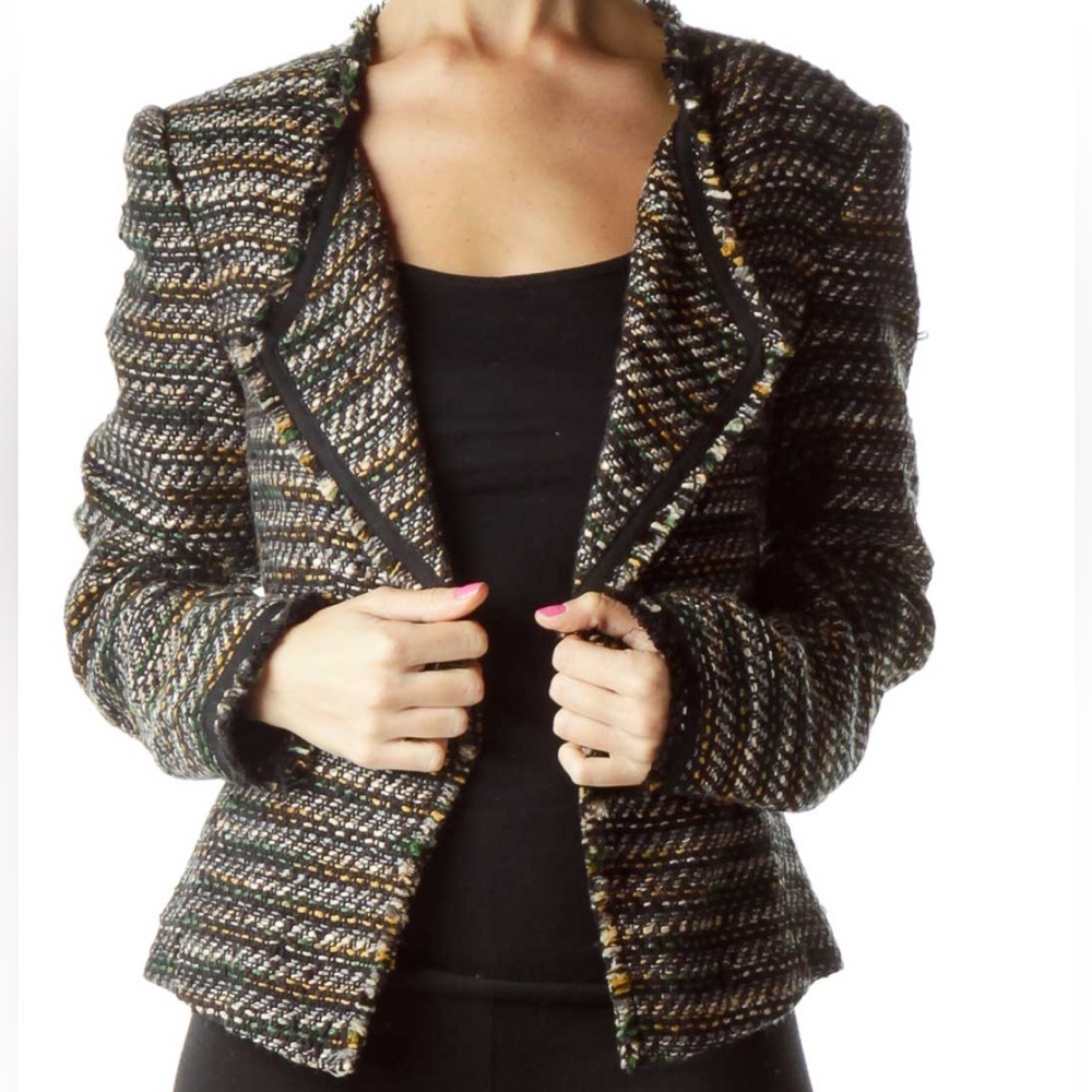 LOFT Size 8 Tweed Blazer